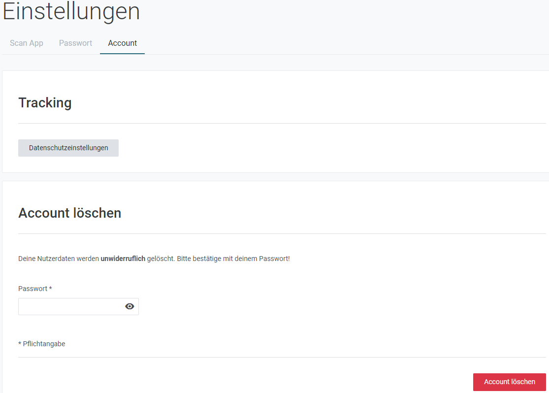 Wie kann ich meinen Account löschen? – thevea
